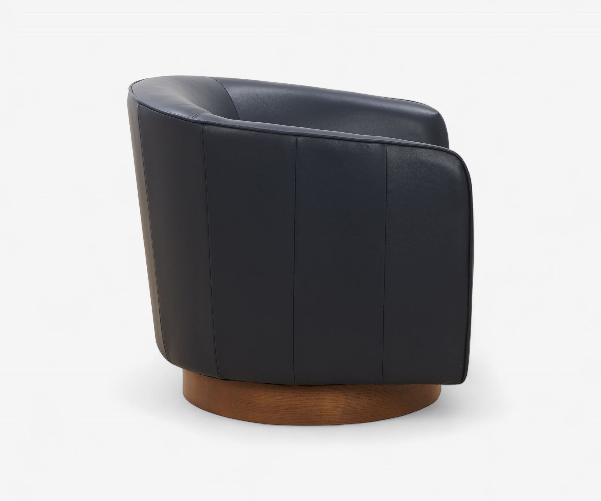 Milo Leather Swivel Chair