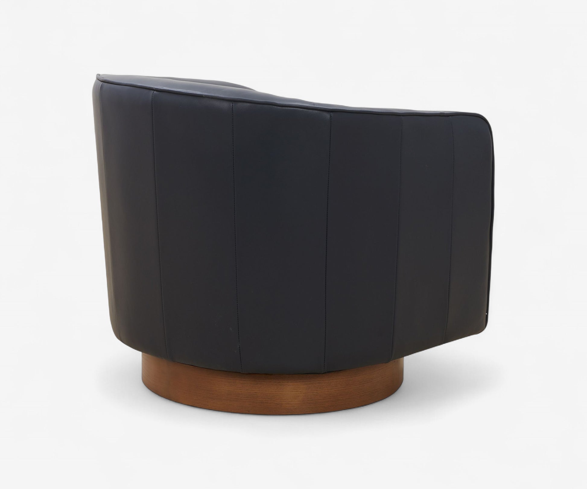 Milo Leather Swivel Chair