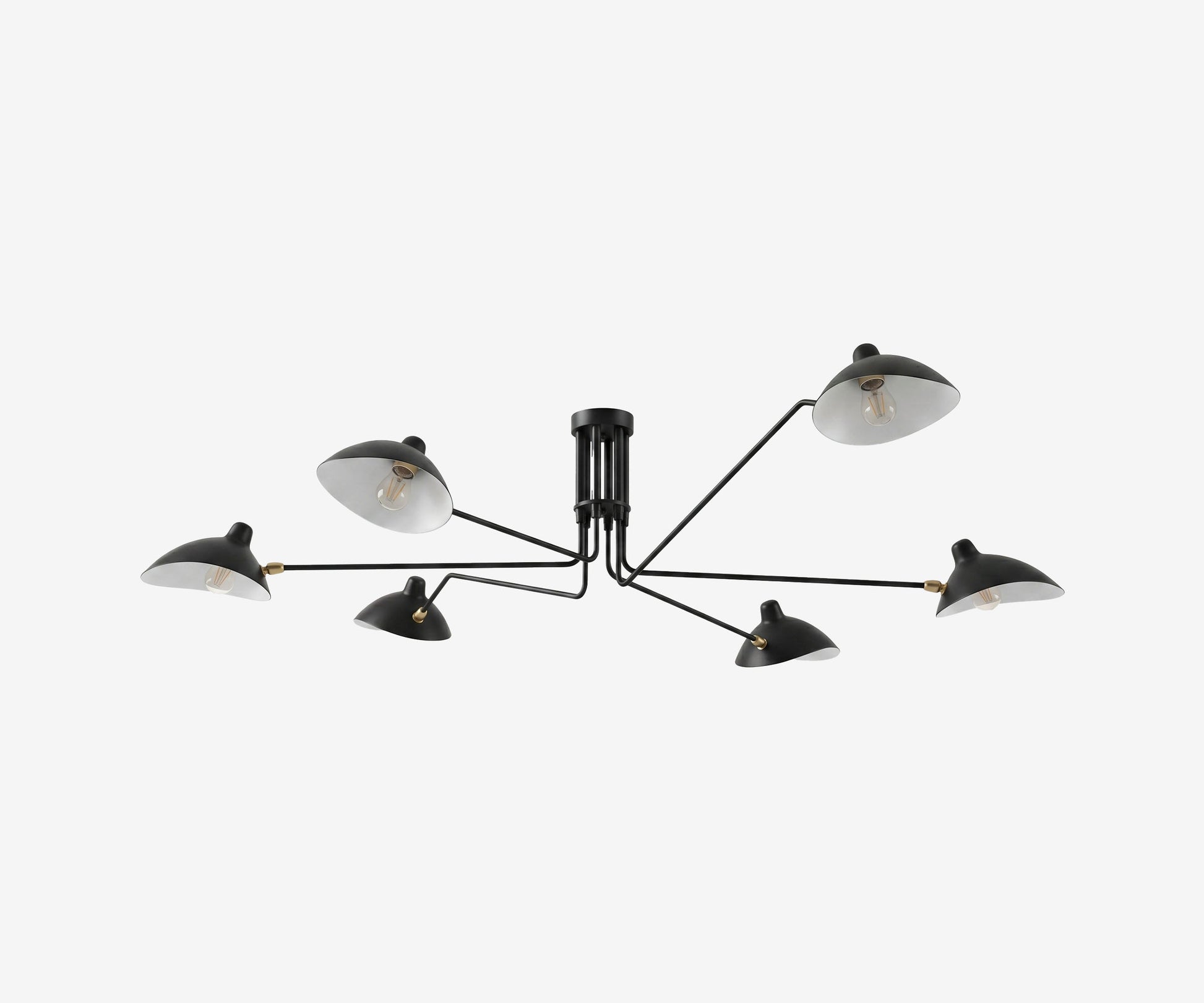 Mouille Six-Arm Ceiling Light - The Essential 