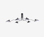Mouille Six-Arm Ceiling Light - The Essential 