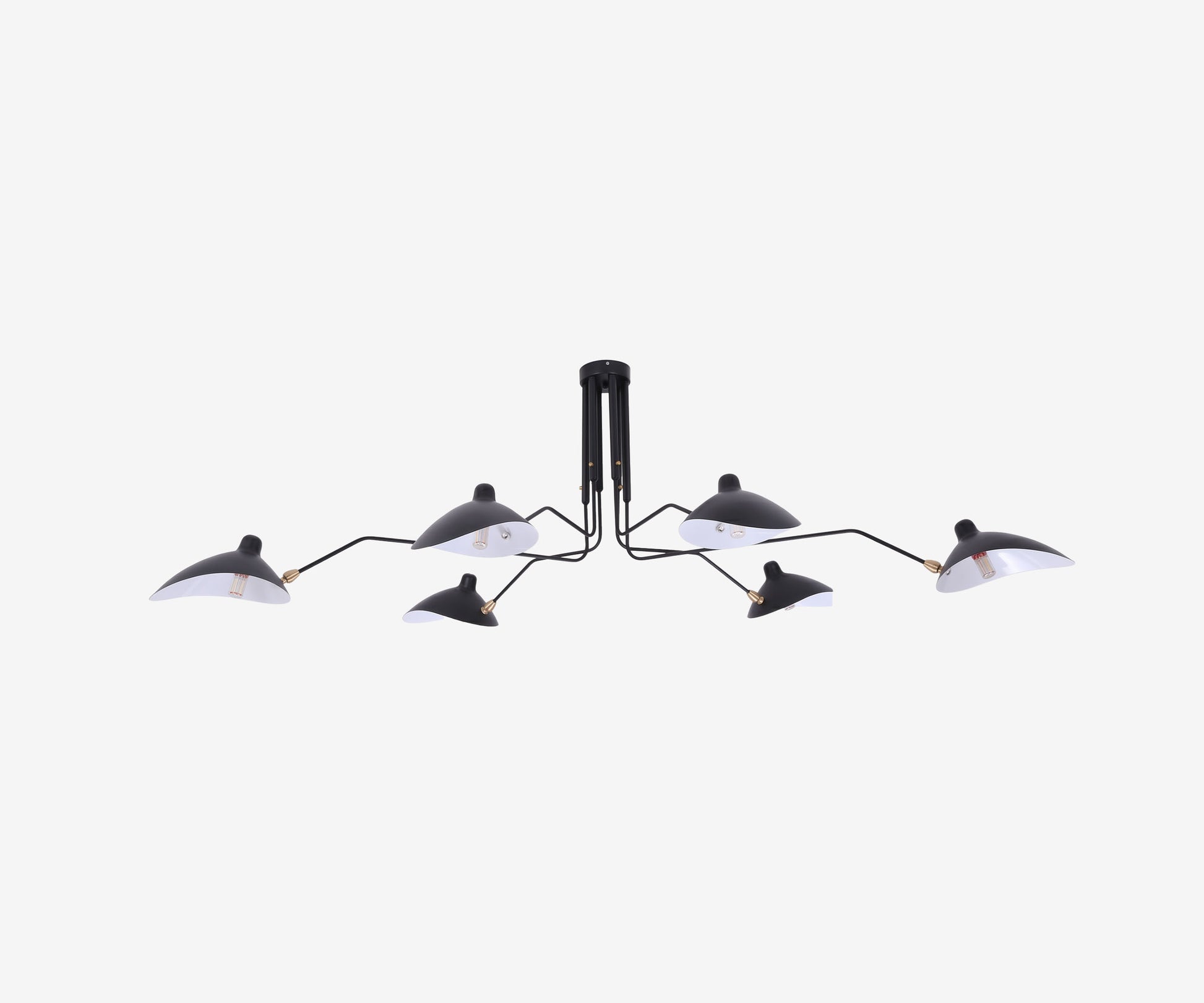 Mouille Six-Arm Ceiling Light - The Essential 