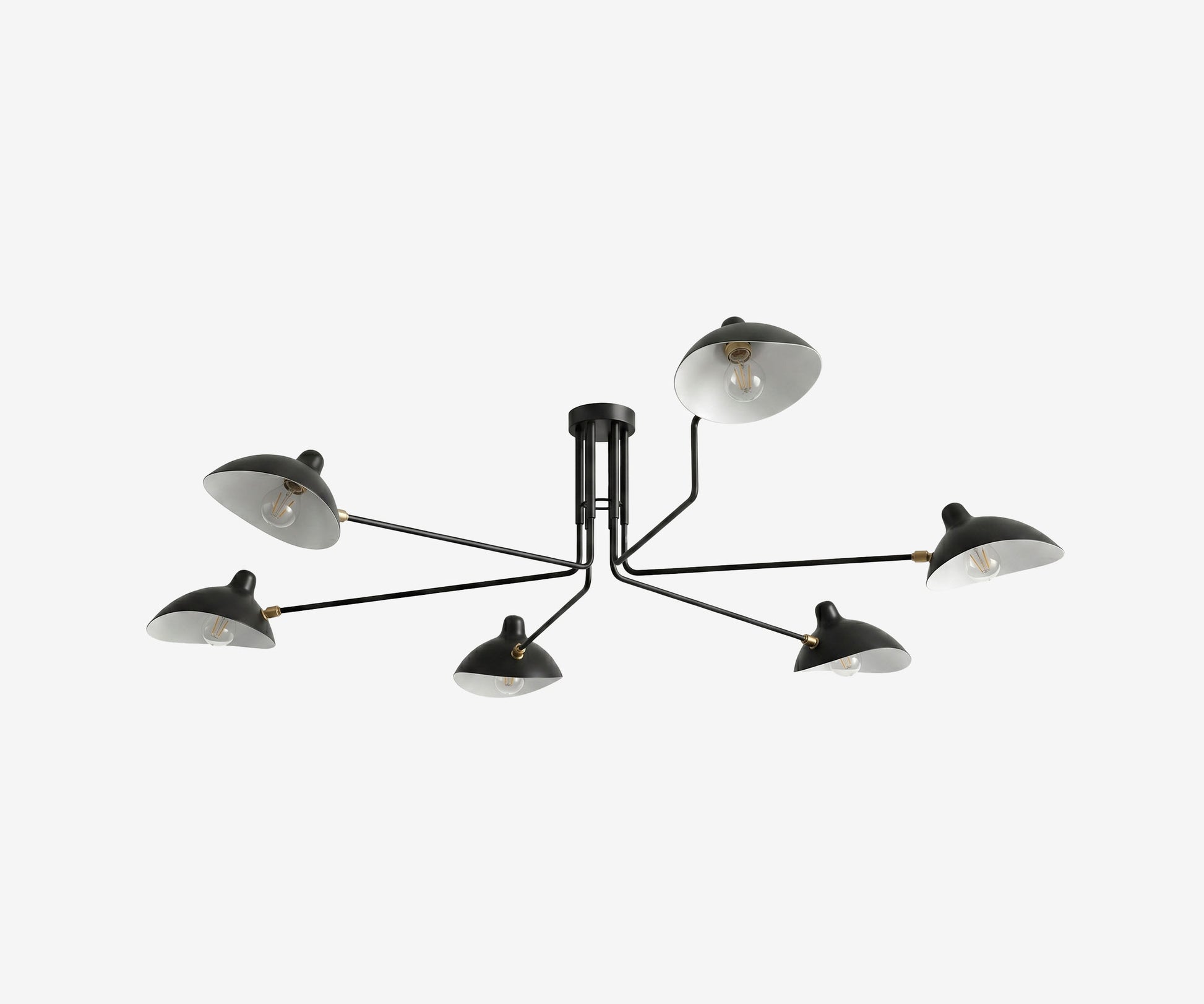 Mouille Six-Arm Ceiling Light - The Essential 