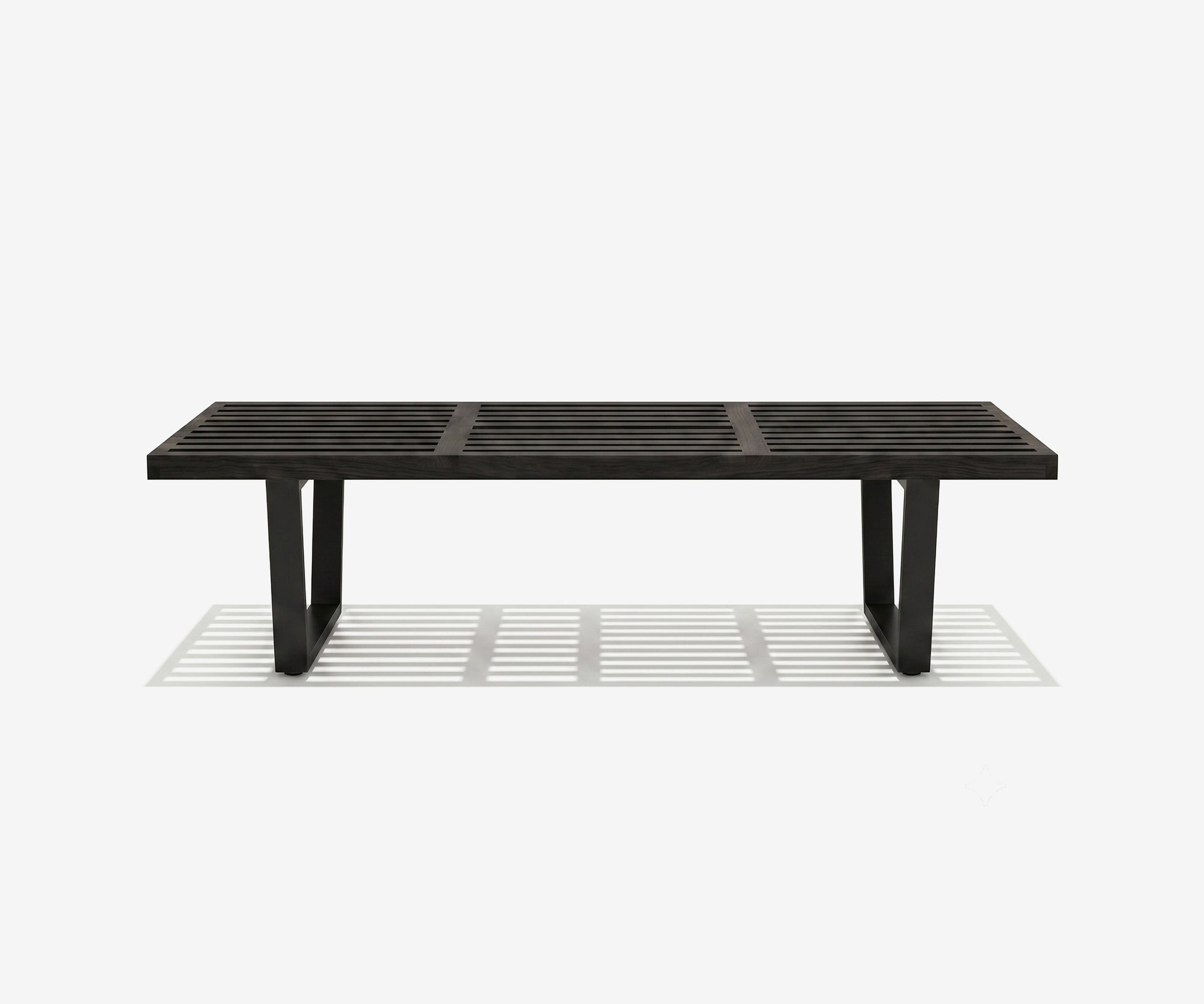 Mikkel Slatted Bench
