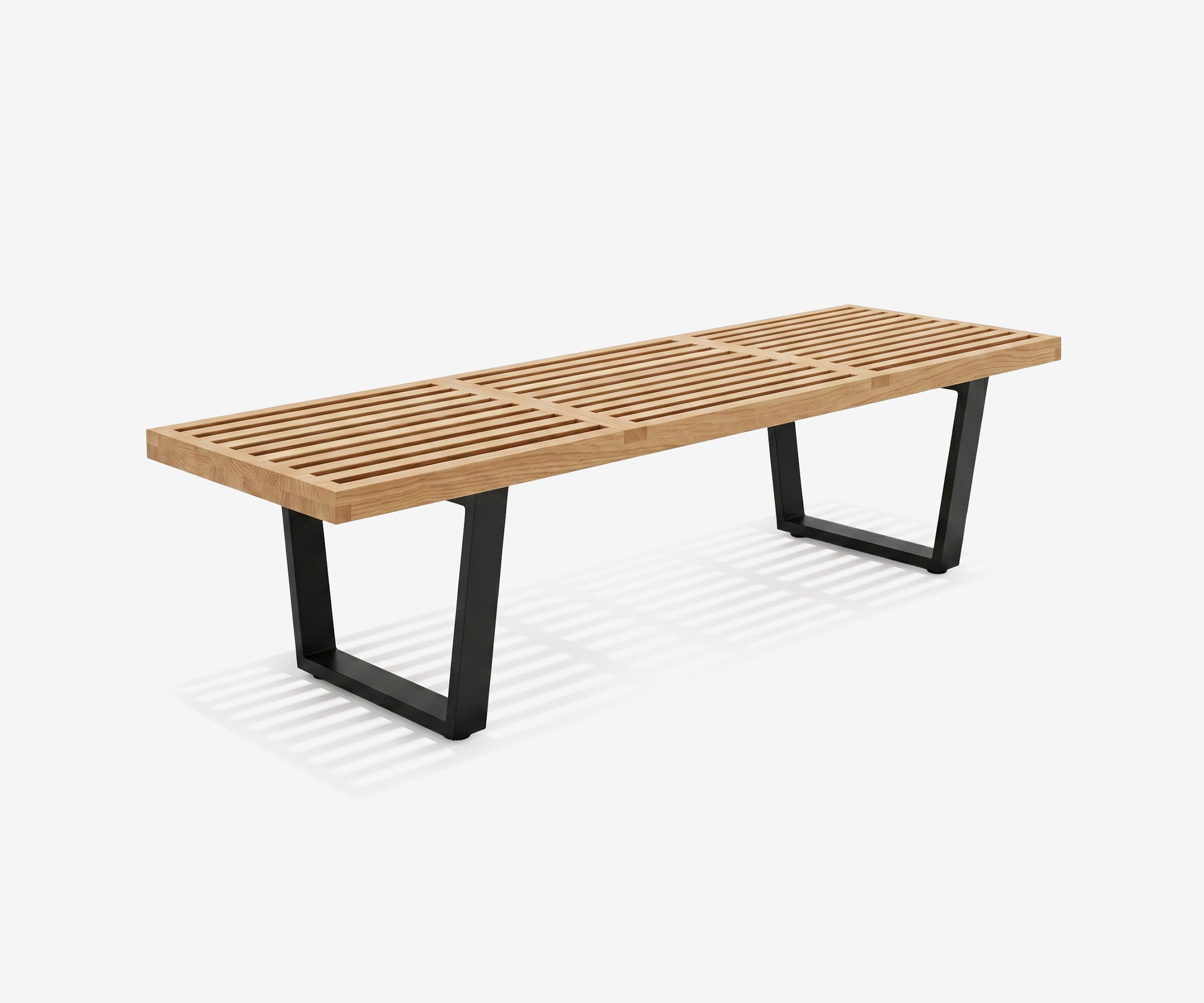 Mikkel Slatted Bench