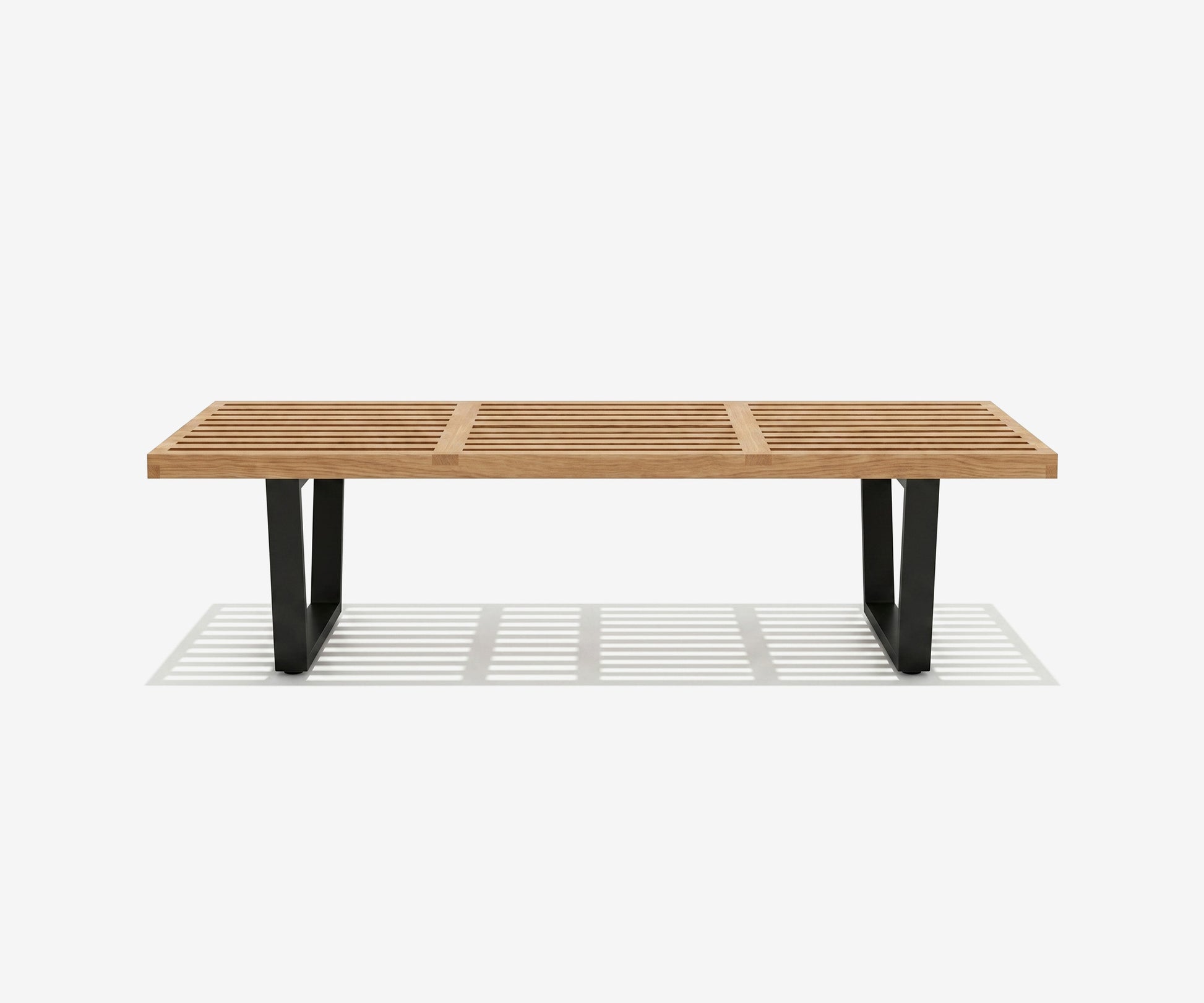 Mikkel Slatted Bench