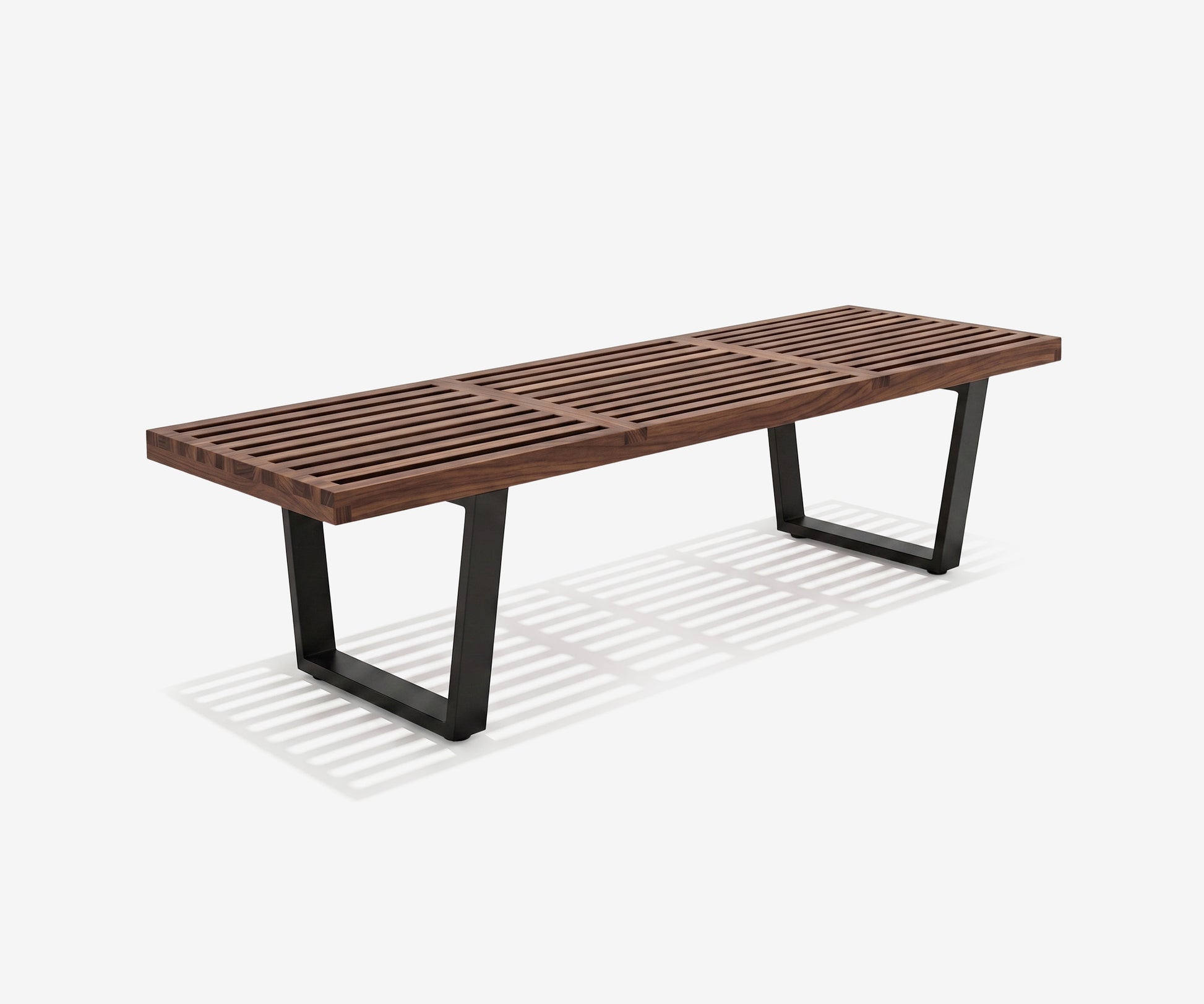 Mikkel Slatted Bench