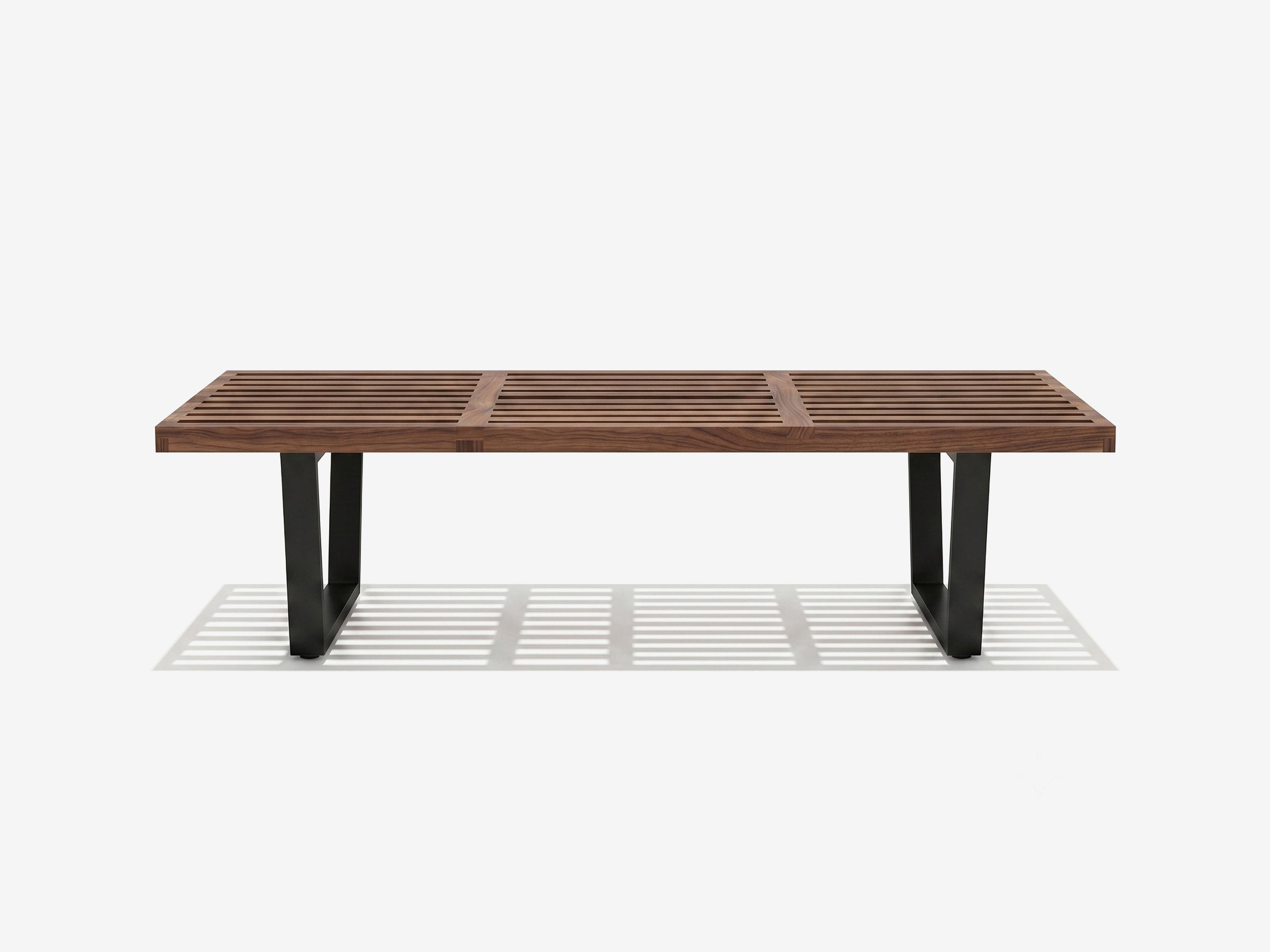 Mikkel Slatted Bench