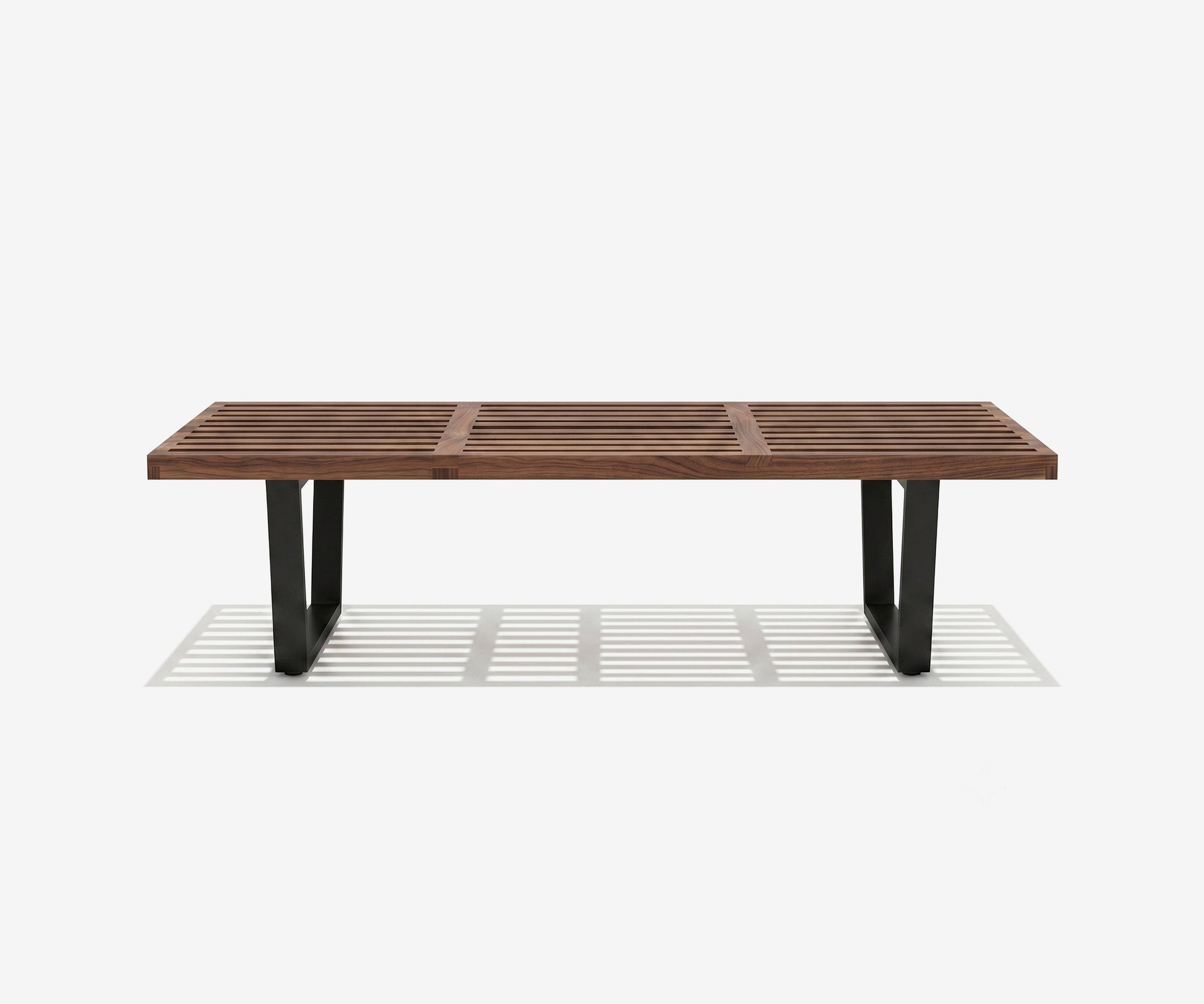 Mikkel Slatted Bench