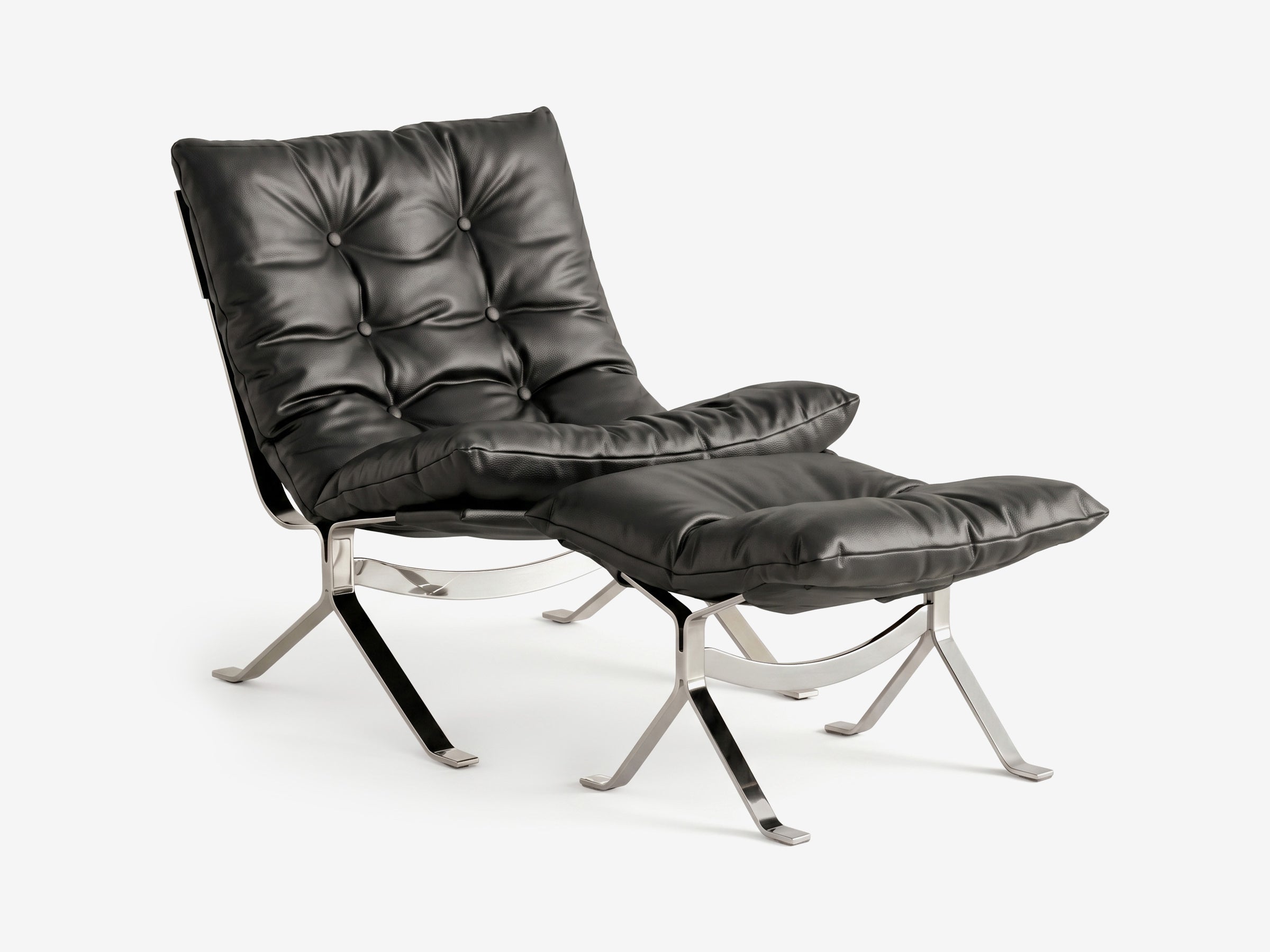 Omelette Lounge Chair and Ottoman