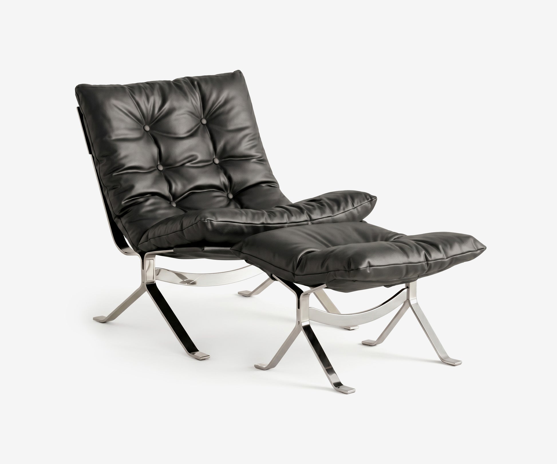 Omelette Lounge Chair and Ottoman