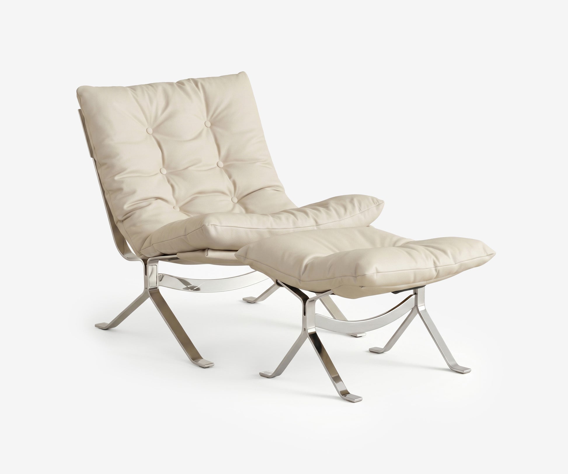 Omelette Lounge Chair and Ottoman