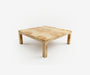 Parsons Burl Coffee Table - The Essential 