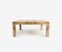 Parsons Burl Coffee Table - The Essential 