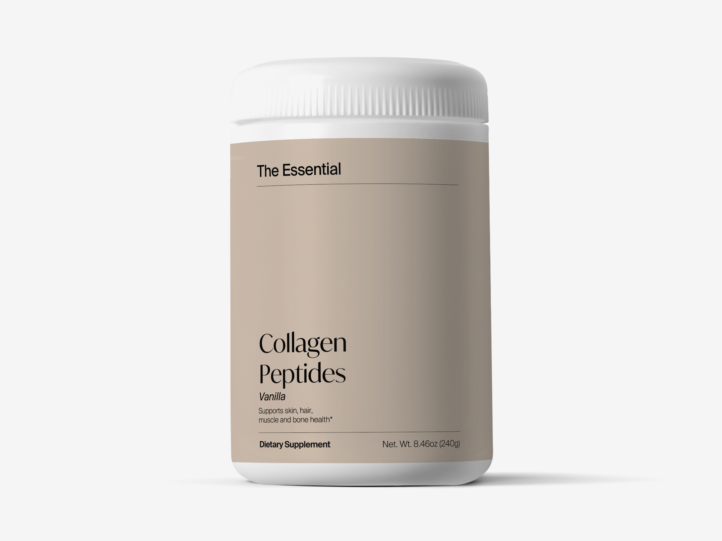 Grass-Fed Collagen Peptides Vanilla - The Essential 