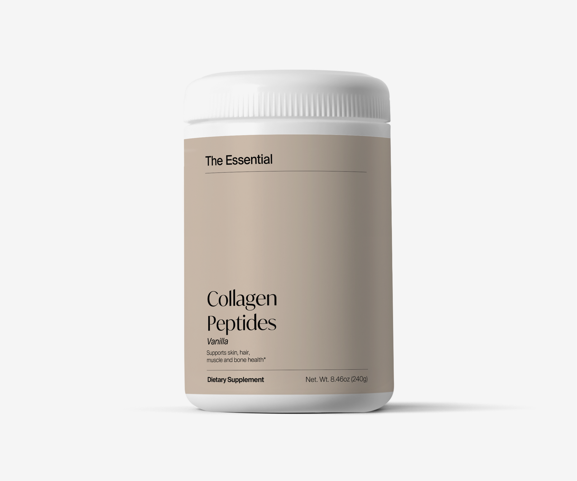 Grass-Fed Collagen Peptides Vanilla - The Essential 