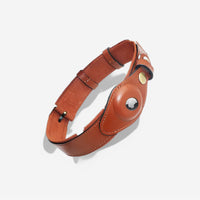 Leather Airtag Pet Collar