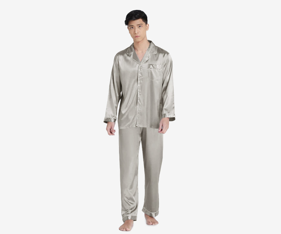 Men's Silk Pajamas