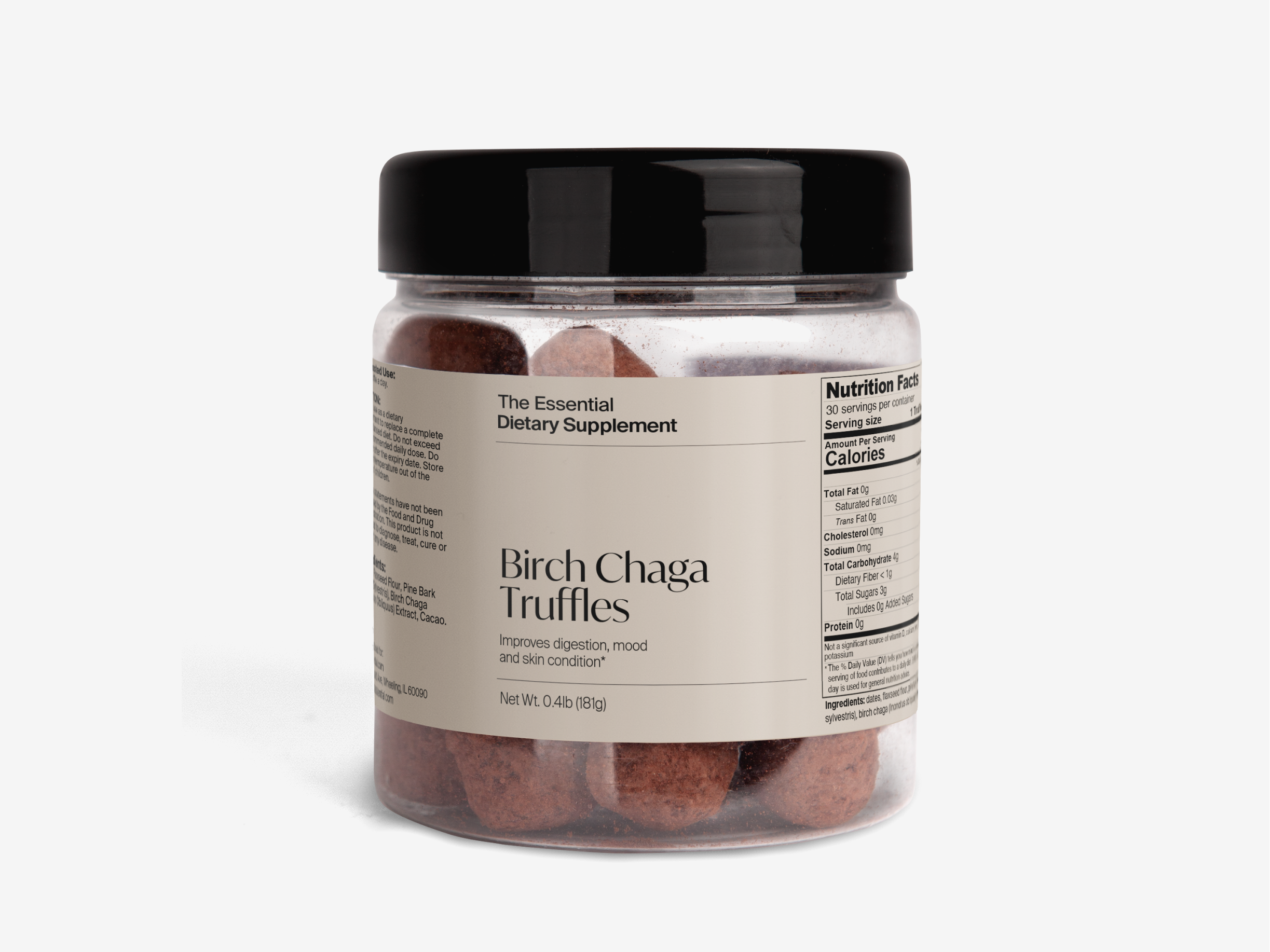 Birch Chaga Truffles - The Essential 