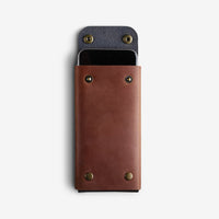 Leather Folding Phone Wallet