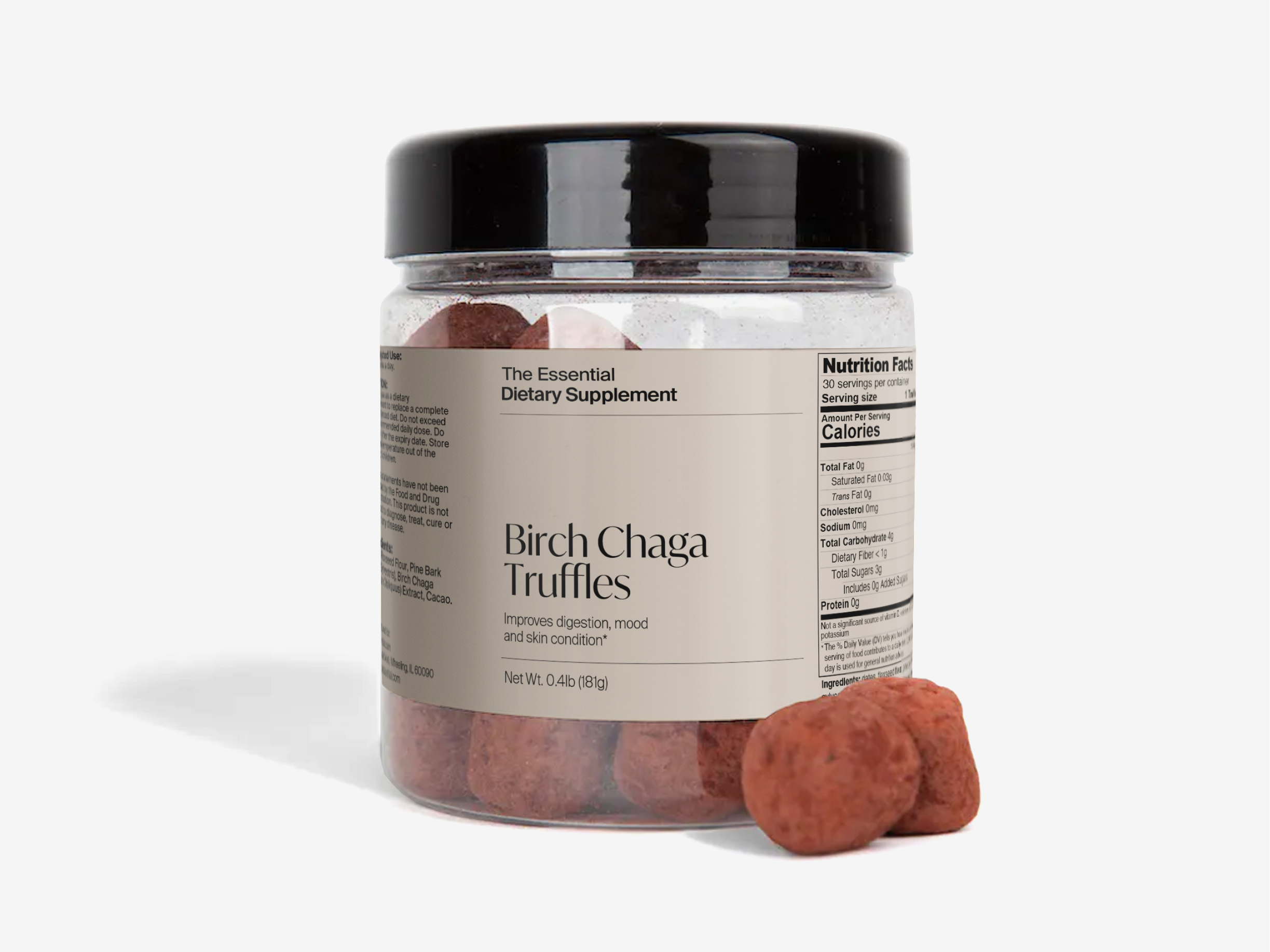 Birch Chaga Truffles - The Essential 
