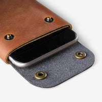 Leather Folding Phone Wallet