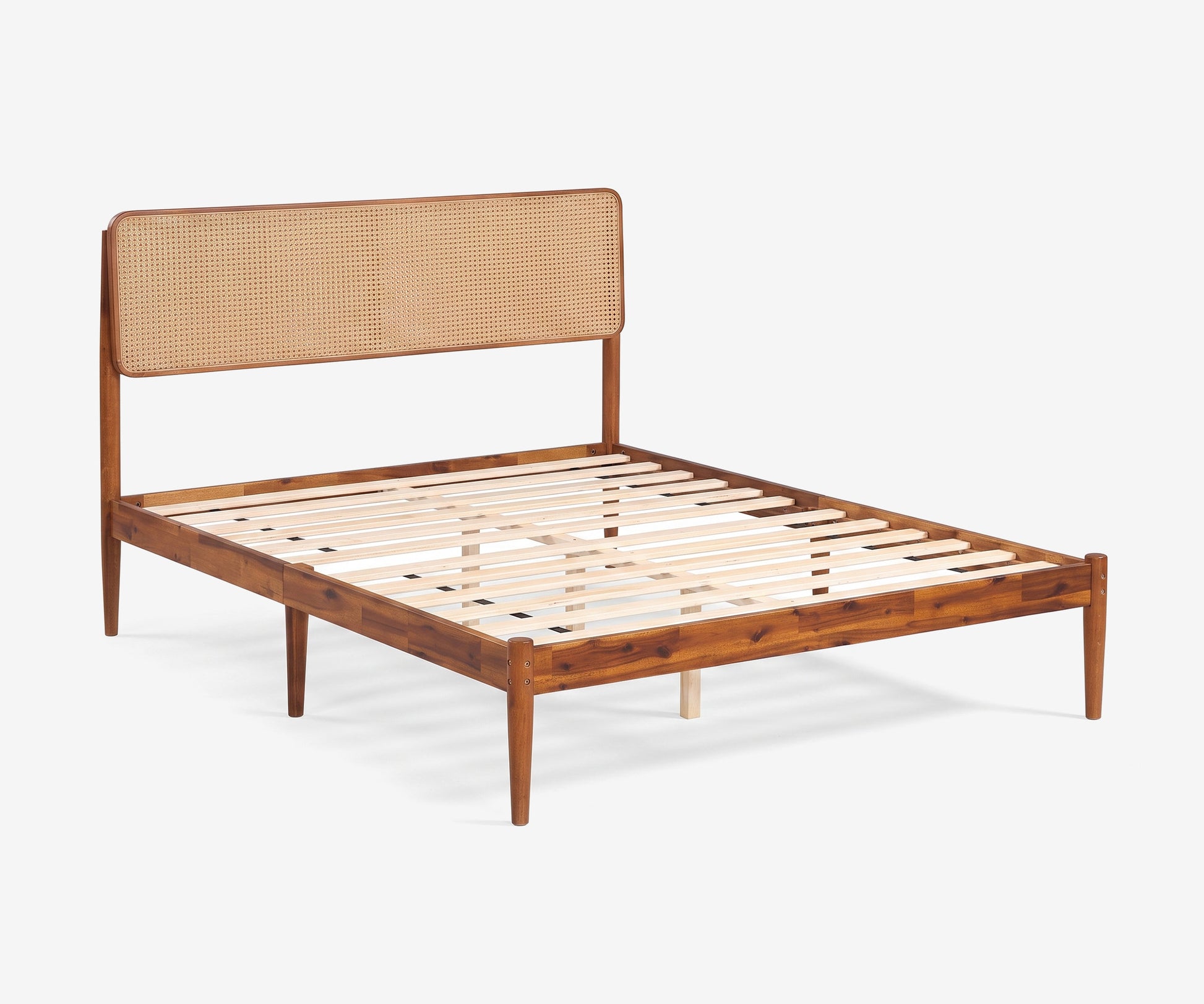 Rattan Woven Bed Frame
