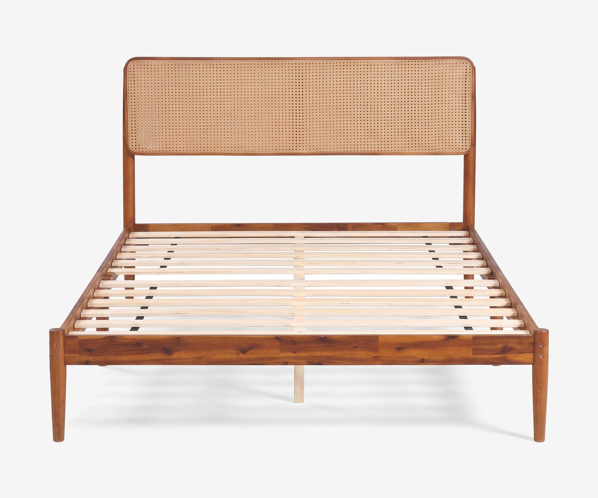 Rattan Woven Bed Frame