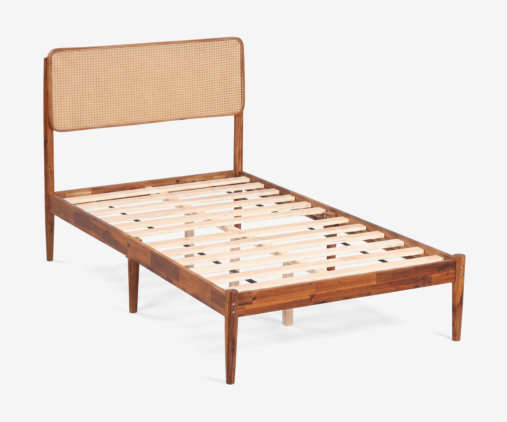 Rattan Woven Bed Frame