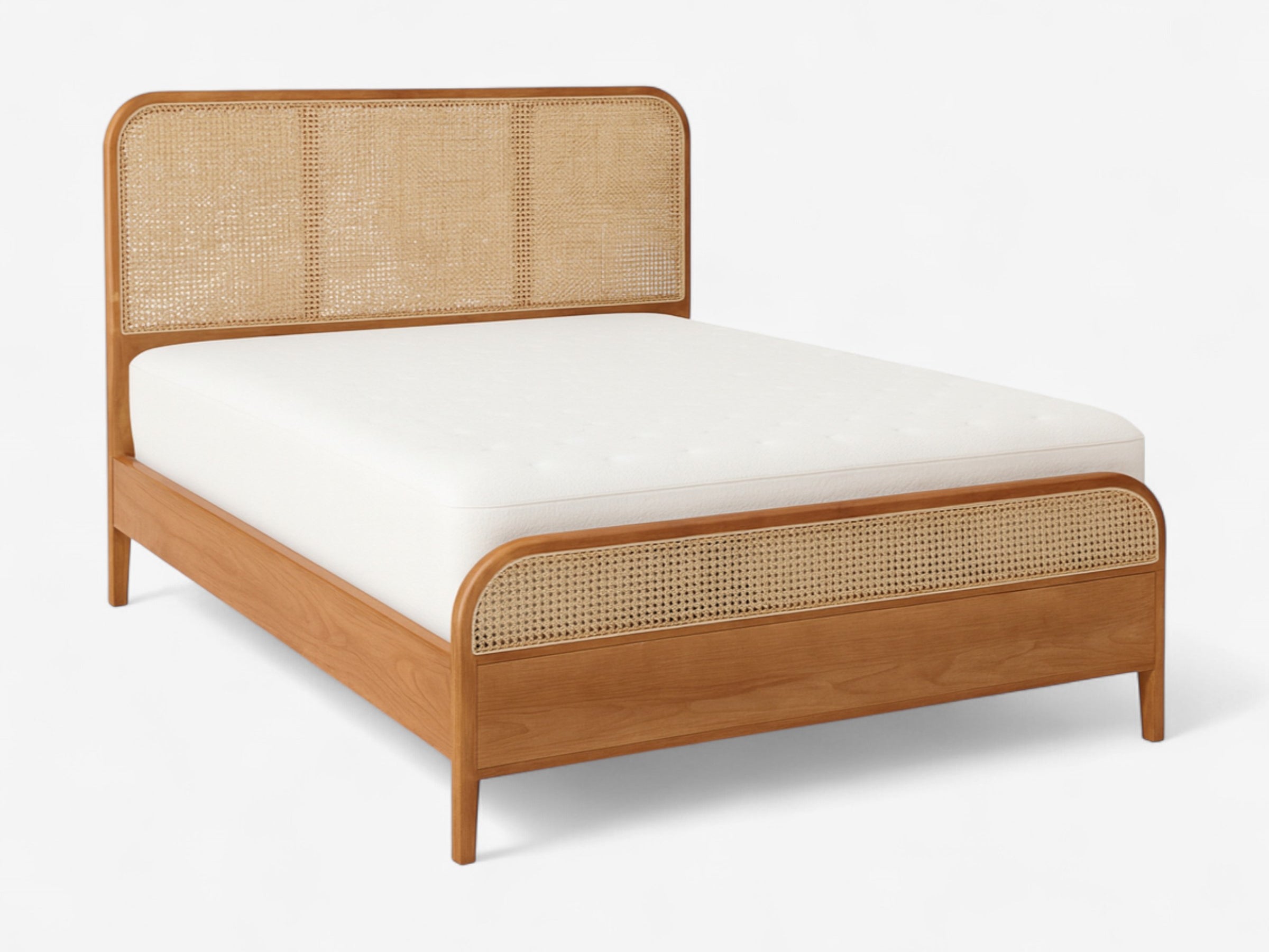 Rattan Woven Bed Frame - The Essential 