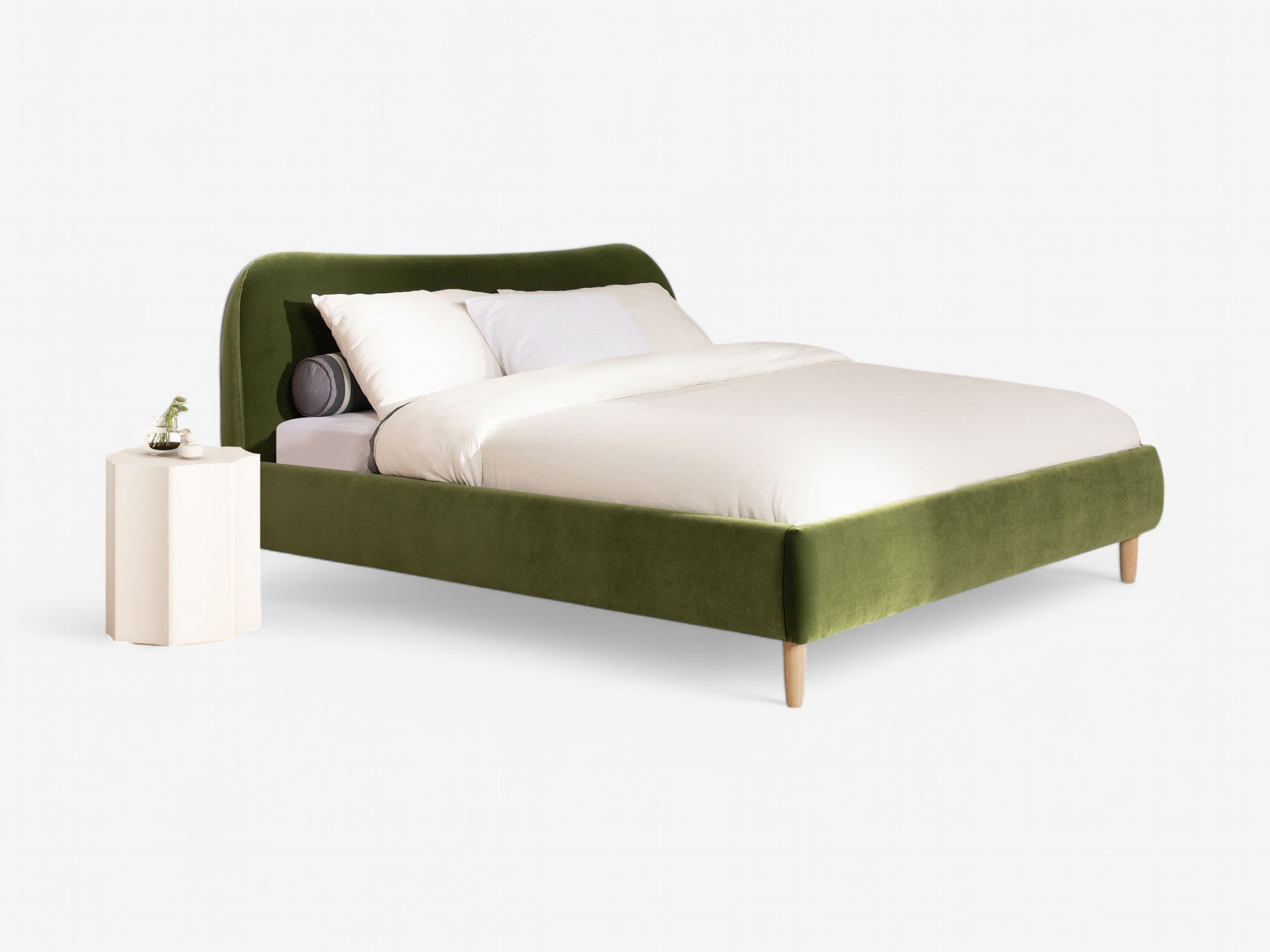 Arc Upholstered Bed Frame - The Essential 