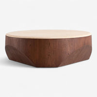 Sabbia Travertine Coffee Table - The Essential 