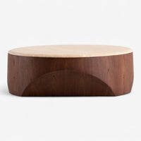 Sabbia Travertine Coffee Table - The Essential 