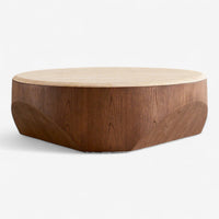 Sabbia Travertine Coffee Table - The Essential 
