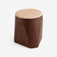 Sabbia Travertine Side Table - The Essential 