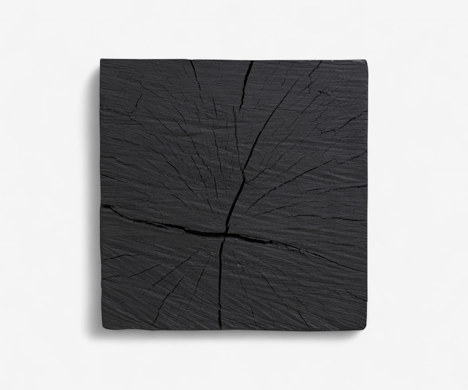 Shou Sugi Charred Wood Block Table - The Essential 