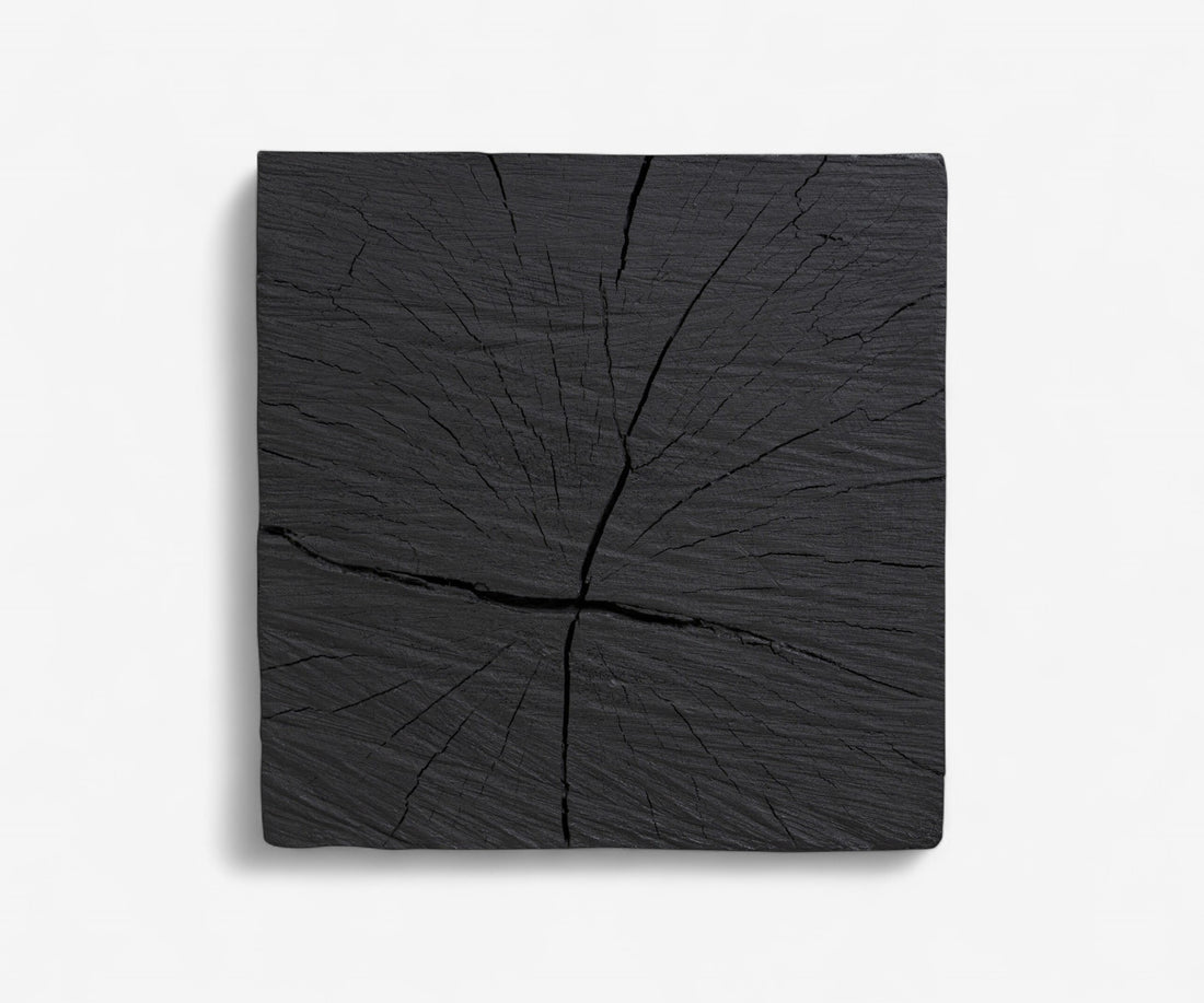 Shou Sugi Block Side Table - The Essential 