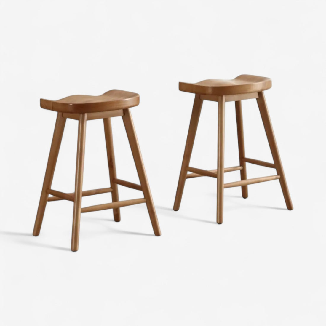 Solid Wood Counter Stools
