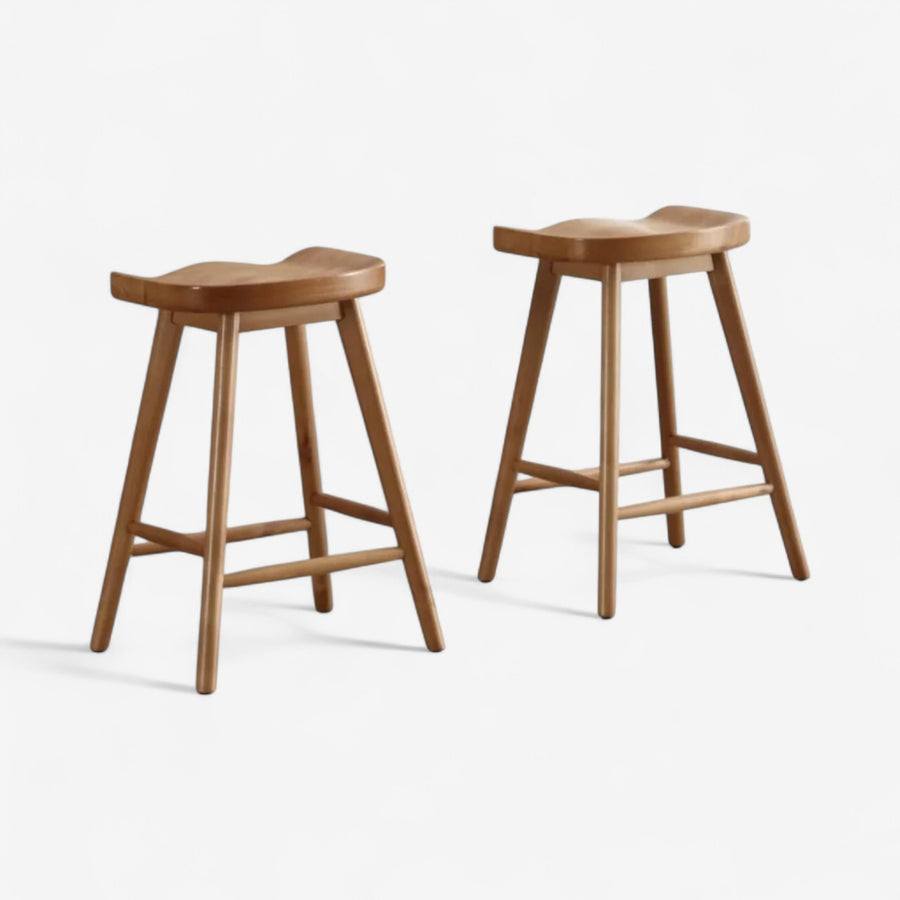 Solid Wood Counter Stools
