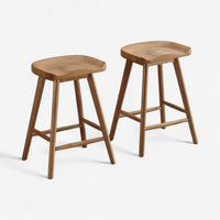 Solid Wood Counter Stools