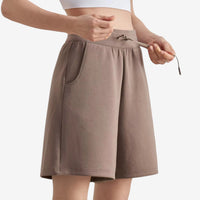 High-Waisted Longline Shorts