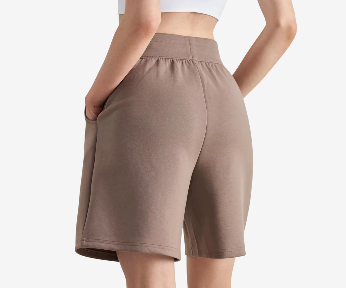 High-Waisted Longline Shorts