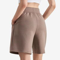 High-Waisted Longline Shorts