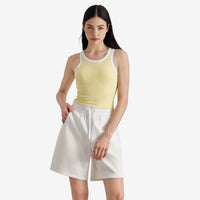 High-Waisted Longline Shorts