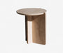 Tratto Travertine Side Table - The Essential 