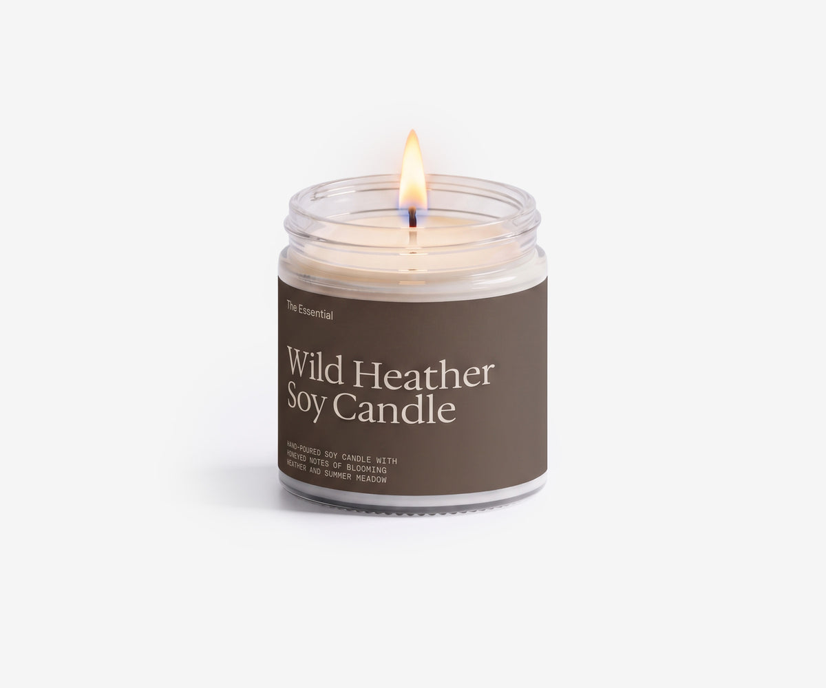 Wild Heather Soy Candle