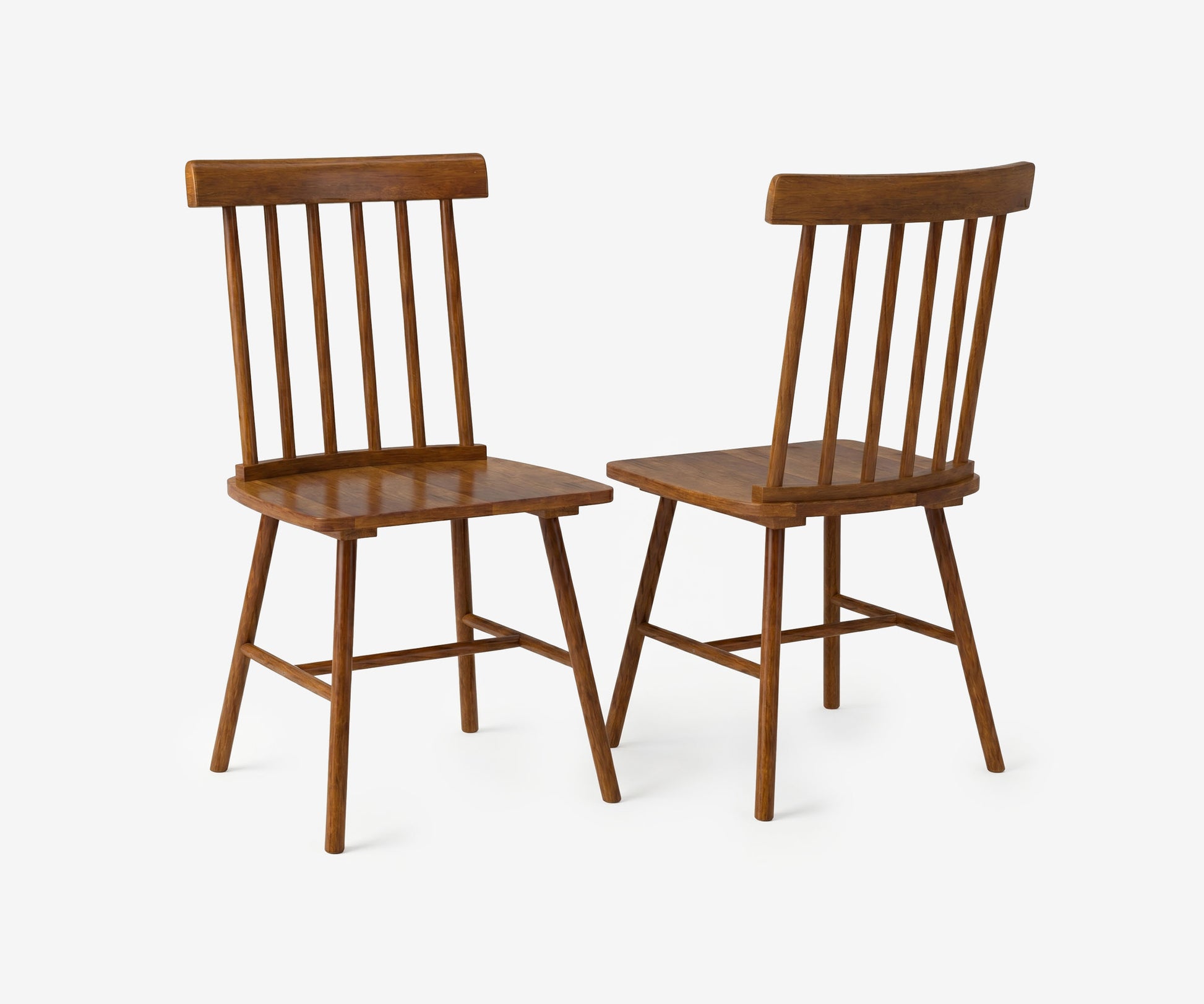 Alder Spindle Dining Chair Set - The Essential 
