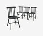 Alder Spindle Dining Chair Set - The Essential 