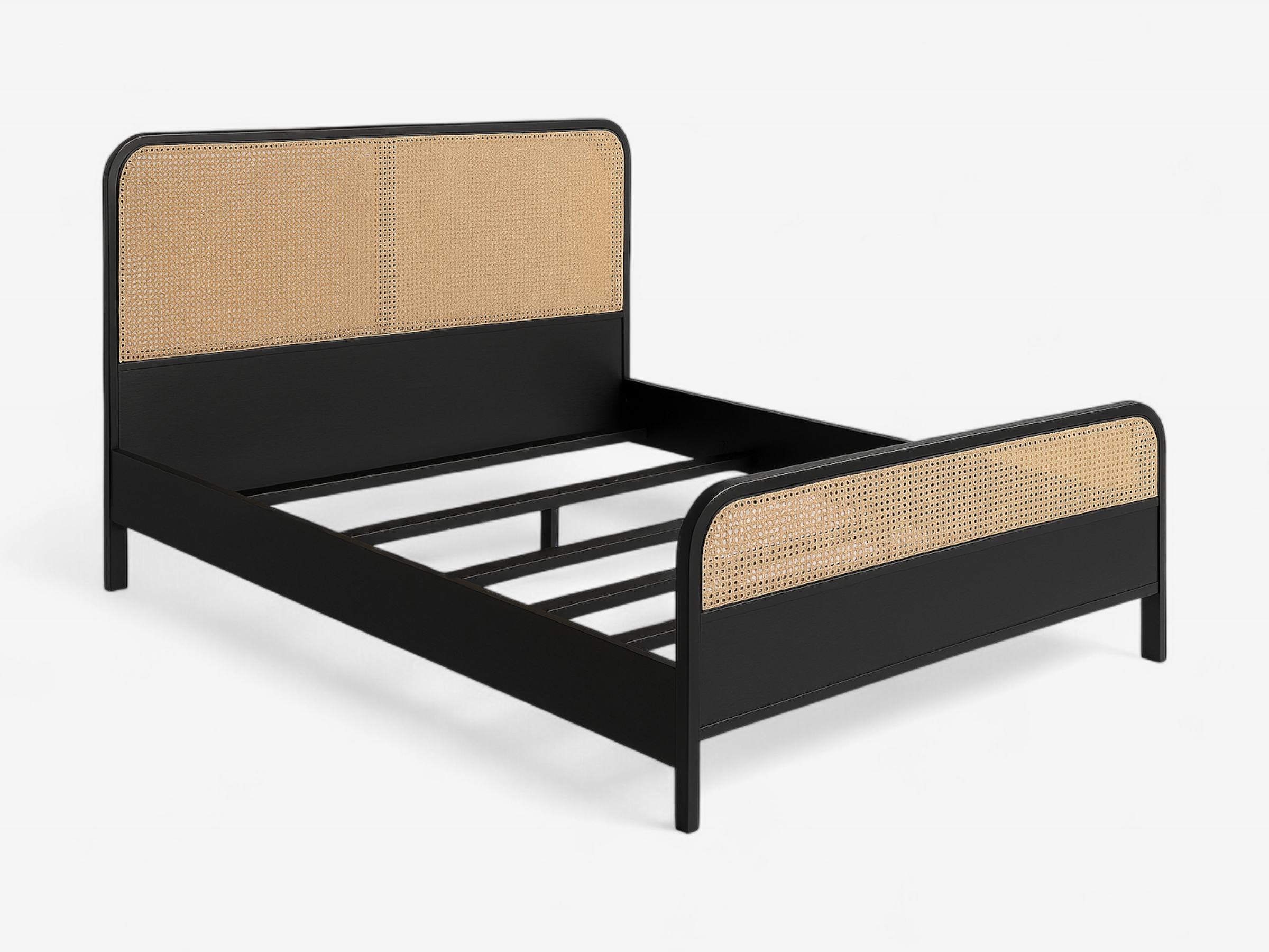 Rattan Woven Bed Frame - The Essential 