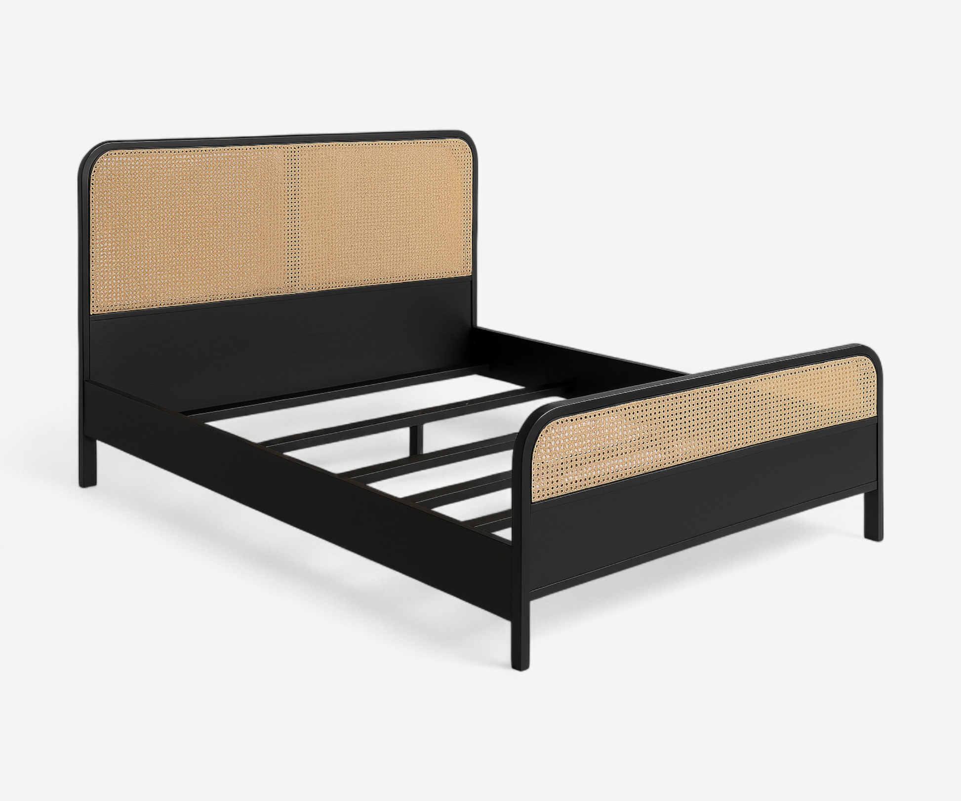 Rattan Woven Bed Frame - The Essential 