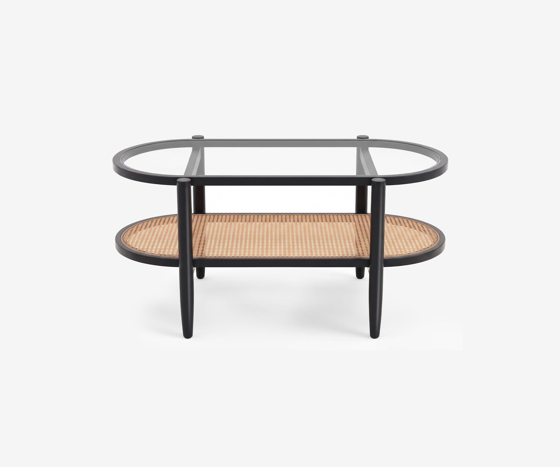 Canne Oval Coffee Table - The Essential 